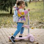Patinete evolutivo musical 2 en 1 Dusty pink - Imagen 2