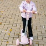 Patinete evolutivo musical 2 en 1 Dusty pink - Imagen 6