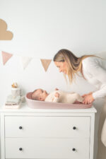 Cambiador con medidor para bebe Eva Pink - Imagen 15