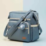 Cajita para 2 chupetes Fly free Dusty blue - Imagen 2