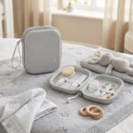 Set de Cuidado e Higiene Infantil Glacier grey de Saro - Imagen 3