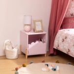Mesita de noche infantil Doucer rosa - Imagen 3