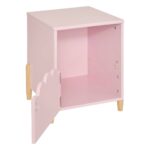 Mesita de noche infantil Doucer rosa - Imagen 4