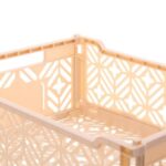 Caja plegable pequeña 30cm beige - Imagen 6