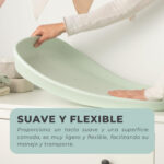 Cambiador con medidor para bebe Eva Mint - Imagen 10