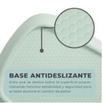 Cambiador con medidor para bebe Eva Mint - Imagen 11