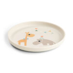 Plato infantil redondo Celebration sand - Imagen 6