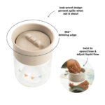 Taza de aprendizaje 360 Celebration sand - Imagen 3