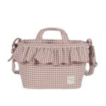 Bolso Canastilla Praliné Vichy moka - Imagen 13