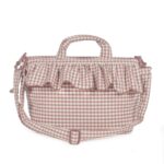 Bolso Canastilla Praliné Vichy moka - Imagen 17