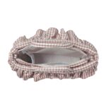 Bolso Canastilla Praliné Vichy moka - Imagen 5