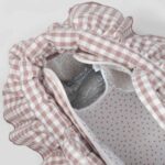 Bolso Canastilla Praliné Vichy moka - Imagen 7