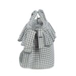 Bolso Canastilla Praliné Vichy matcha - Imagen 21