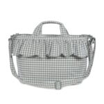 Bolso Canastilla Praliné Vichy matcha - Imagen 22