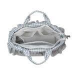 Bolso Canastilla Praliné Vichy matcha - Imagen 11