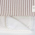 Bolso Canastilla Praliné Rayas moka - Imagen 10