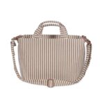Bolso Canastilla Praliné Rayas moka - Imagen 17