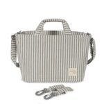Bolso Canastilla Praliné Rayas matcha - Imagen 16