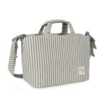 Bolso Canastilla Praliné Rayas matcha - Imagen 20
