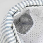 Bolso Canastilla Praliné Rayas matcha - Imagen 15