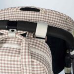 Mochila maternal Praliné vichy moka - Imagen 15