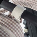 Mochila maternal Praliné vichy moka - Imagen 16