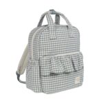 Mochila maternal Praliné Vichy matcha - Imagen 15