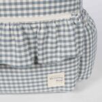 Mochila maternal Praliné Vichy matcha - Imagen 13