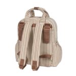 Mochila maternal Praliné Rayas moka - Imagen 16