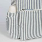 Mochila maternal Praliné Rayas matcha - Imagen 7
