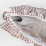 Bolso Crossbody góndola Praliné vichy moka - Imagen 11