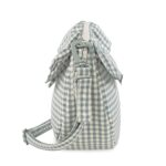 Bolso Crossbody góndola Praliné Vichy Matcha - Imagen 12
