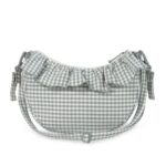 Bolso Crossbody góndola Praliné Vichy Matcha - Imagen 13