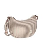 Bolso Crossbody góndola Praliné Rayas moka - Imagen 10