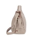 Bolso Crossbody góndola Praliné Rayas moka - Imagen 11