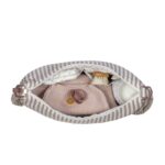 Bolso Crossbody góndola Praliné Rayas moka - Imagen 5