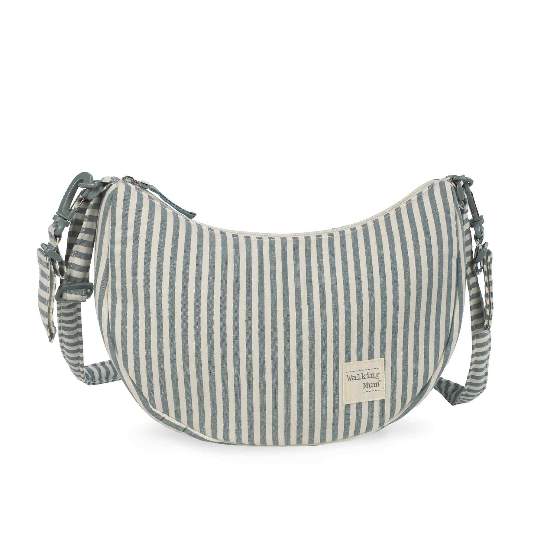 1120800675_a Bolso Crossbody góndola Praliné Rayas matcha - Imagen 1