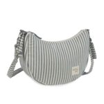 Bolso Crossbody góndola Praliné Rayas matcha - Imagen 9