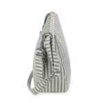 Bolso Crossbody góndola Praliné Rayas matcha - Imagen 10