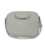 Maleta para el hospital Praliné Rayas matcha - Imagen 12