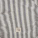 Saco para Silla entretiempo Praliné Vichy/rayas matcha - Imagen 4