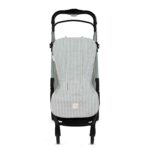 Colchoneta para silla universal Praliné Vichy matcha - Imagen 3