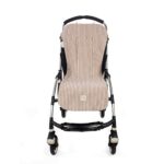 Colchoneta para silla universal Praliné Rayas moka - Imagen 2