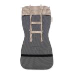 Colchoneta para silla universal Praliné Rayas moka - Imagen 5