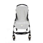 Colchoneta para silla universal Praliné Rayas matcha - Imagen 2