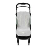 Colchoneta para silla universal Praliné Rayas matcha - Imagen 3