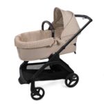 Cubre cuco dual+ funda colchón Praliné Vichy moka - Imagen 2