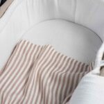 Muselina Praliné Rayas moka - Imagen 2