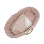 Vestidura para moisés Praliné Vichy/rayas moka - Imagen 2