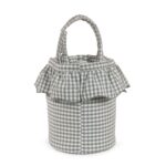 Bolso bucket Praliné Vichy matcha - Imagen 9